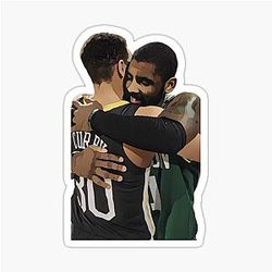 Stephen Curry and Kyrie Irving Sticker