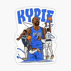Kyrie Irving Dallas Sticker