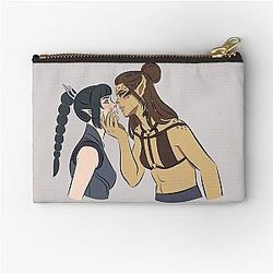 Baldur's Gate 3 Laezel x Shadowheart Zipper Pouch