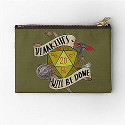Lazeel themed dice zipper pouch