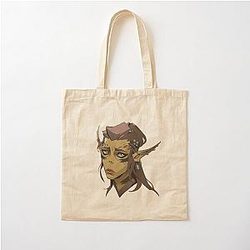 Baldur's Gate 3 Lae'zel Cotton Tote Bag