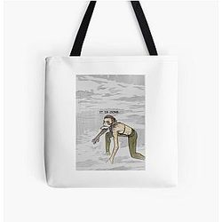 Laezel the Fisherman All Over Print Tote Bag