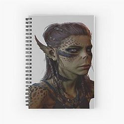 Laezel - Baldur's Gate 3 Spiral Notebook