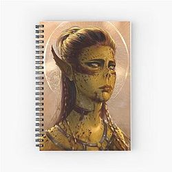 Laezel -  Baldur's Gate 3 Spiral Notebook