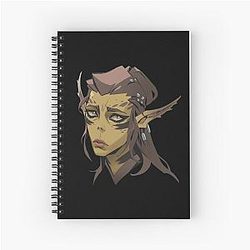 Baldur's Gate 3 Lae'zel Spiral Notebook