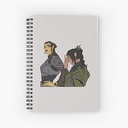 Baldur's Gate 3 LaethyOND spoiler free Spiral Notebook