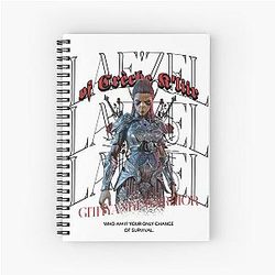 Lazel Baldur's Gate 3 Githyanki Warrior Notebook