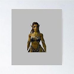 Laezel Baldur's Gate 3 Poster