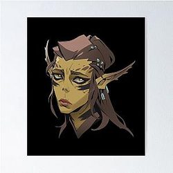 Baldur's Gate 3 Laezel Poster