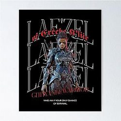 Laezel Baldur's Gate 3 Githyanki Warrior Poster