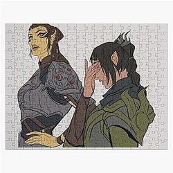 Baldur's Gate 3 Laezel x Shadowheart Jigsaw Puzzle