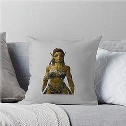 Laezel - Baldur's Gate 3 Throw Pillow