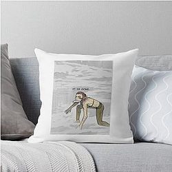 Laezel the Fisherman Throw Pillow