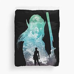 Laezel Negative Art Duvet Cover