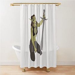 Baldur's Gate 3 Leazey Shower Curtain