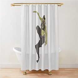 Baldurs Gate 3 Lae'zel Shower Curtain