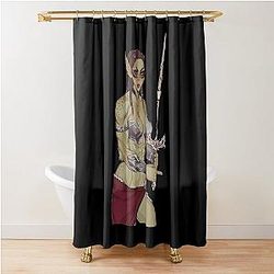 Baldurs Gate 3 Lae'zel Shower Curtain
