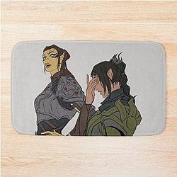 Baldur's Gate 3 Laezel x Shadowheart Bath Mat