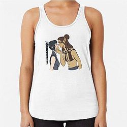 Baldur's Gate 3 Lae'zel x Shadowheart Racerback Tank Top