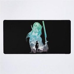 Laezel Negative Art Desk Mat