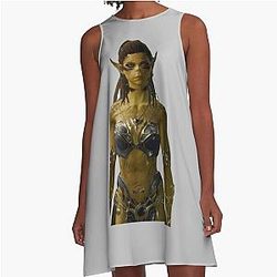 Baldur's Gate 3 A Line Dress