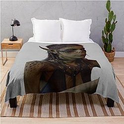 Laezel - Baldur's Gate 3 Throw Blanket