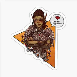 Laezel Approves Sticker