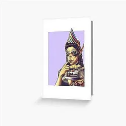 Happy Birthday from Laezel Greeting Card
