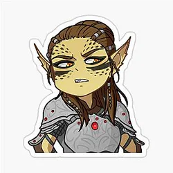 Baldur's Gate 3: Laezel Sticker