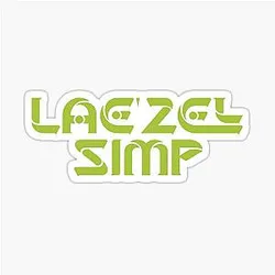 Laezel Simp Sticker