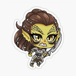 Laezel Chibi Sticker