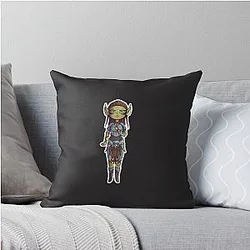Laezel Chibi Throw Pillow