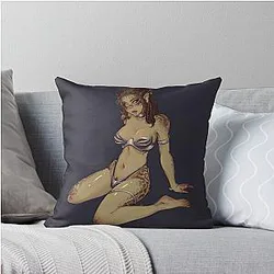 Laezel Bikini Throw Pillow