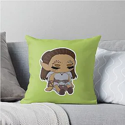 Tiny Laezel Throw Pillow