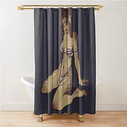 Laezel Bikini Shower Curtain