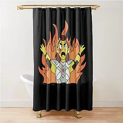 Laezel shower curtain