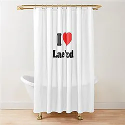 I love Laezel Shower Curtain