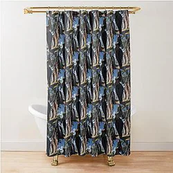 Baldur's Gate 3: Lae'zel Shower Curtain