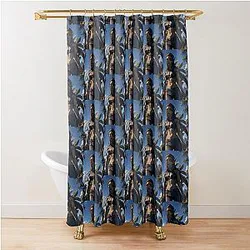 Baldur's Gate 3: Lae'zel Shower Curtain
