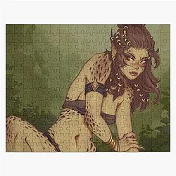 Laezel Crouch Bikini Jigsaw Puzzle