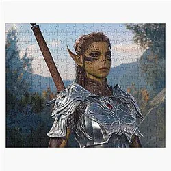 Lae'zel the Githyanki Fighter Adventurer Puzzle
