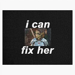 FOR DARK BACKGROUND Lae'zel I can fix her Jigsaw Puzzle