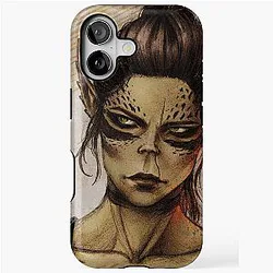 Laezel Pencil Drawing iPhone Case