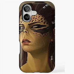 Laezel Portrait iPhone Case