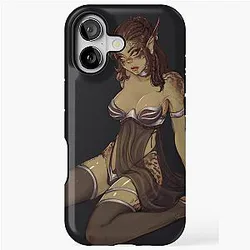 Relaxing Laezel iPhone Tough Case