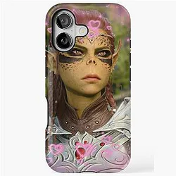 LaeZel Hearts iPhone Tough Case