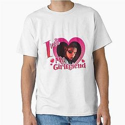 I Love My Girlfriend Leaizel Classic T-Shirt