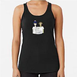Shadowheart and La'zel Racerback Tank Top