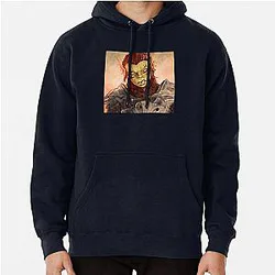 Laezel Portrait Pullover Hoodie