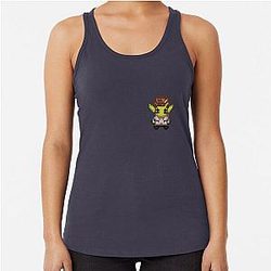 Pixelated Laezel Racerback Tank
